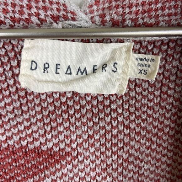 Dreamers Women's Multicolor Star Print Open Front Cardigan Sweater Size XS - Picture 3 of 5